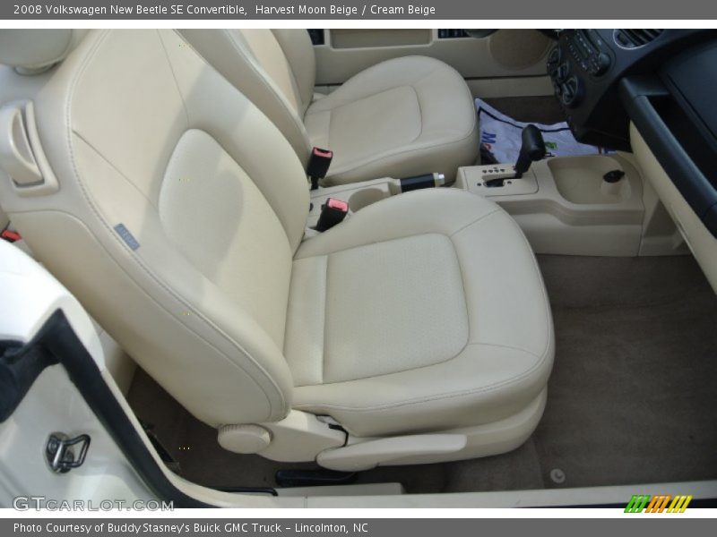 Harvest Moon Beige / Cream Beige 2008 Volkswagen New Beetle SE Convertible