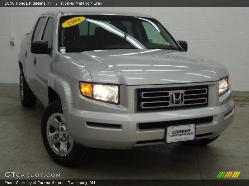 Billet Silver Metallic / Gray 2008 Honda Ridgeline RT