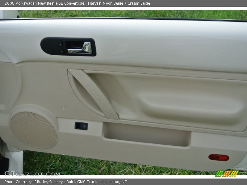 Harvest Moon Beige / Cream Beige 2008 Volkswagen New Beetle SE Convertible