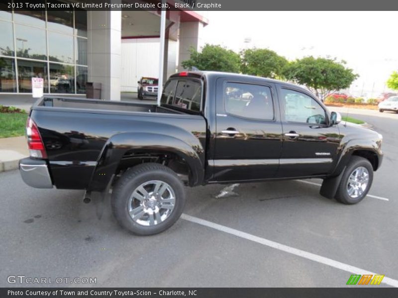 Black / Graphite 2013 Toyota Tacoma V6 Limited Prerunner Double Cab