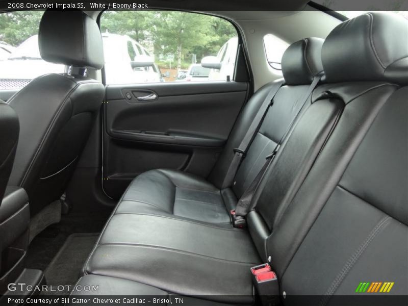 White / Ebony Black 2008 Chevrolet Impala SS