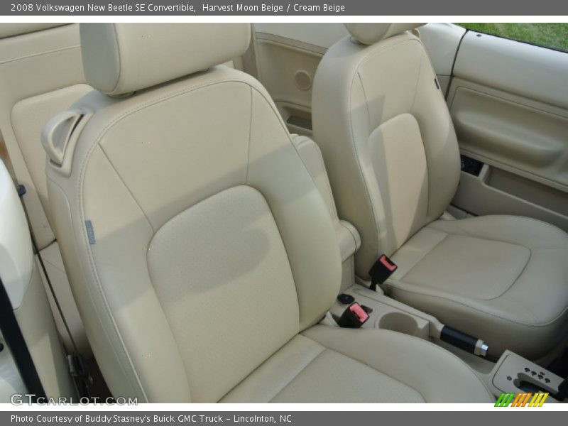 Harvest Moon Beige / Cream Beige 2008 Volkswagen New Beetle SE Convertible