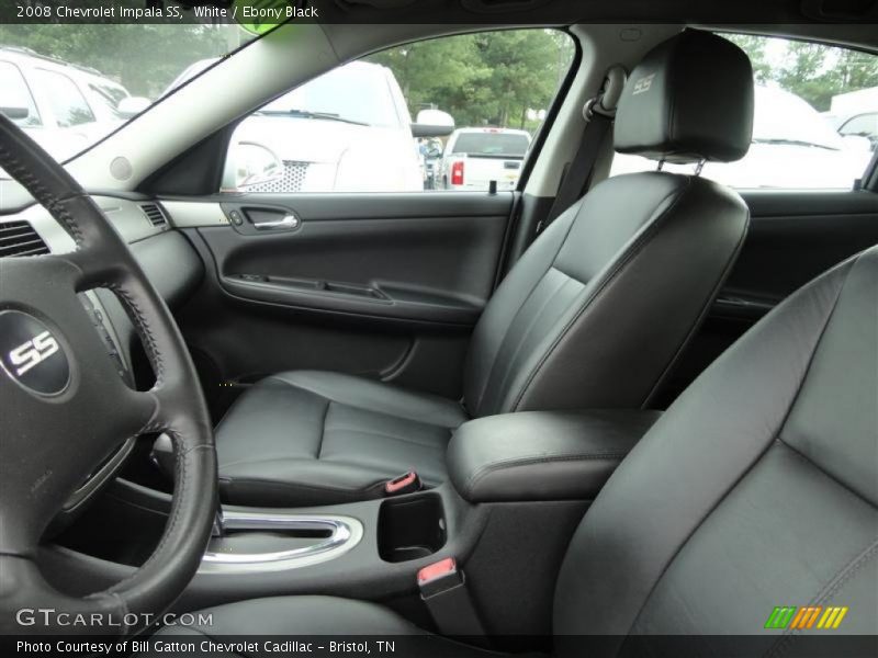 White / Ebony Black 2008 Chevrolet Impala SS