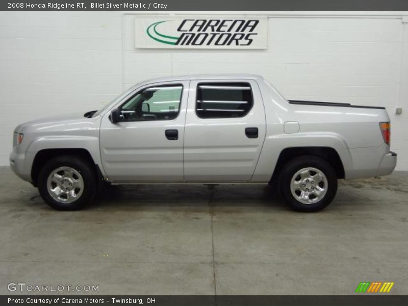 Billet Silver Metallic / Gray 2008 Honda Ridgeline RT