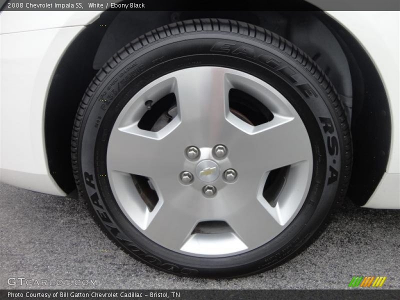 White / Ebony Black 2008 Chevrolet Impala SS