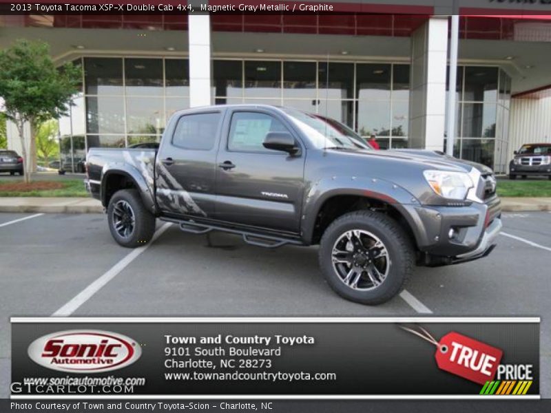 Magnetic Gray Metallic / Graphite 2013 Toyota Tacoma XSP-X Double Cab 4x4