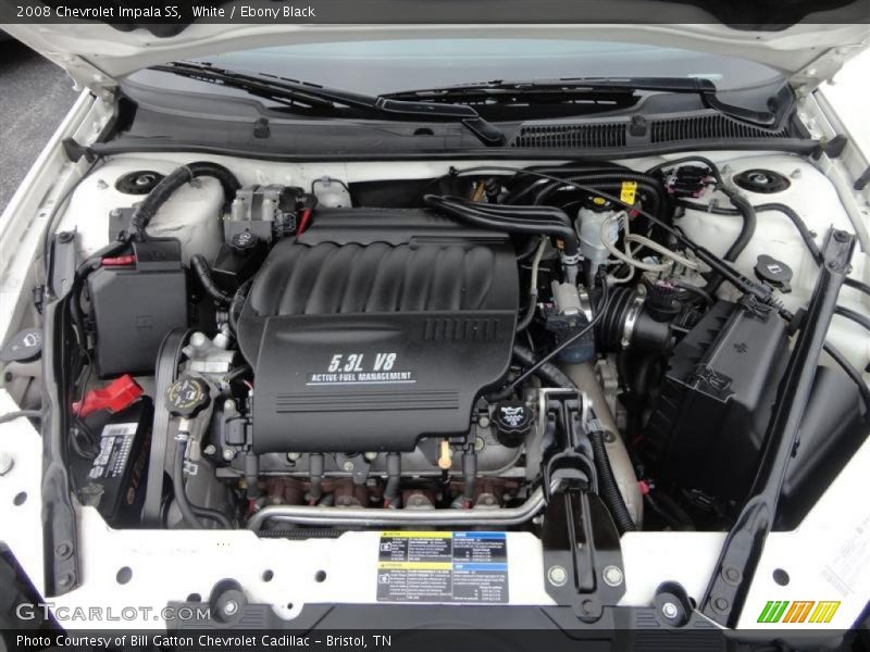 White / Ebony Black 2008 Chevrolet Impala SS