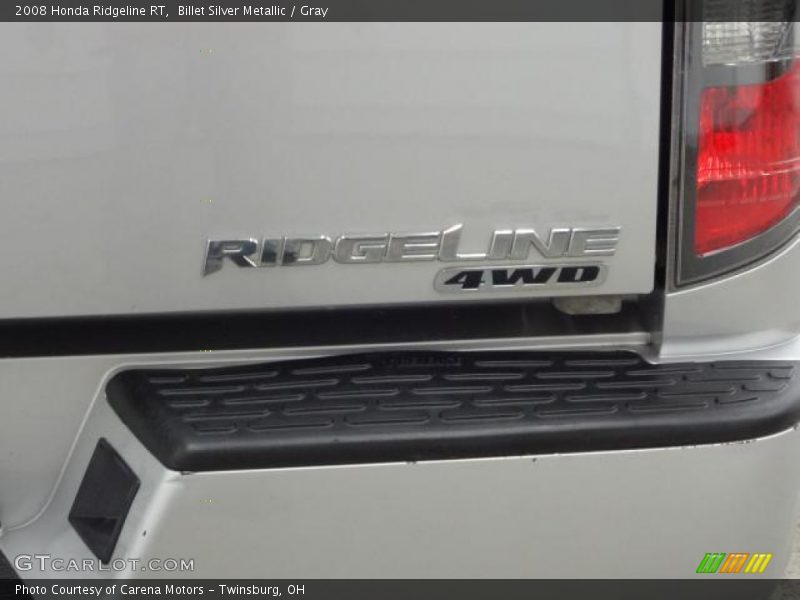 Billet Silver Metallic / Gray 2008 Honda Ridgeline RT