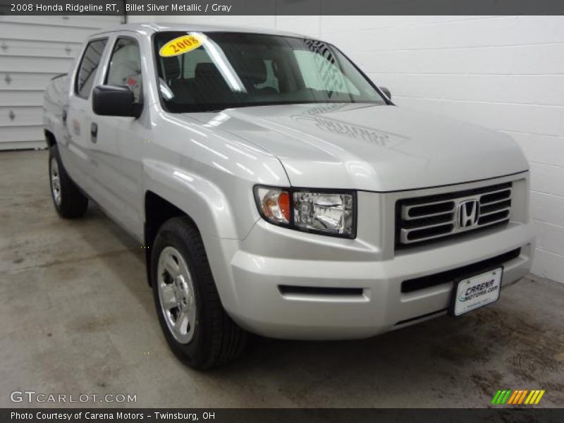 Billet Silver Metallic / Gray 2008 Honda Ridgeline RT