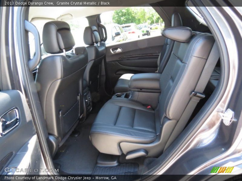 Granite Crystal Metallic / Black 2013 Dodge Durango Crew