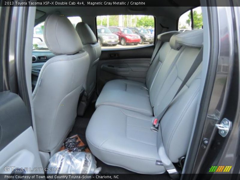 Rear Seat of 2013 Tacoma XSP-X Double Cab 4x4