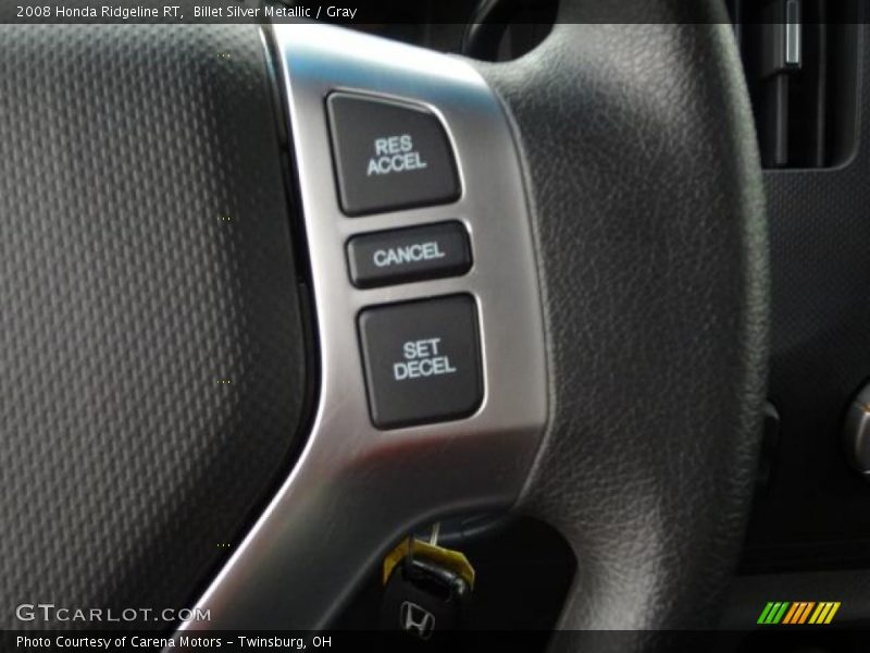 Billet Silver Metallic / Gray 2008 Honda Ridgeline RT
