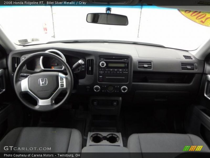 Billet Silver Metallic / Gray 2008 Honda Ridgeline RT