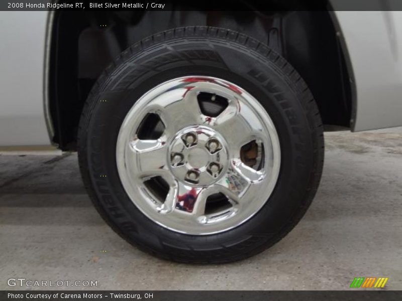 Billet Silver Metallic / Gray 2008 Honda Ridgeline RT