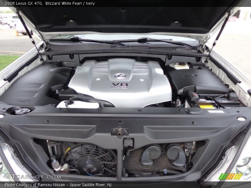 Blizzard White Pearl / Ivory 2008 Lexus GX 470