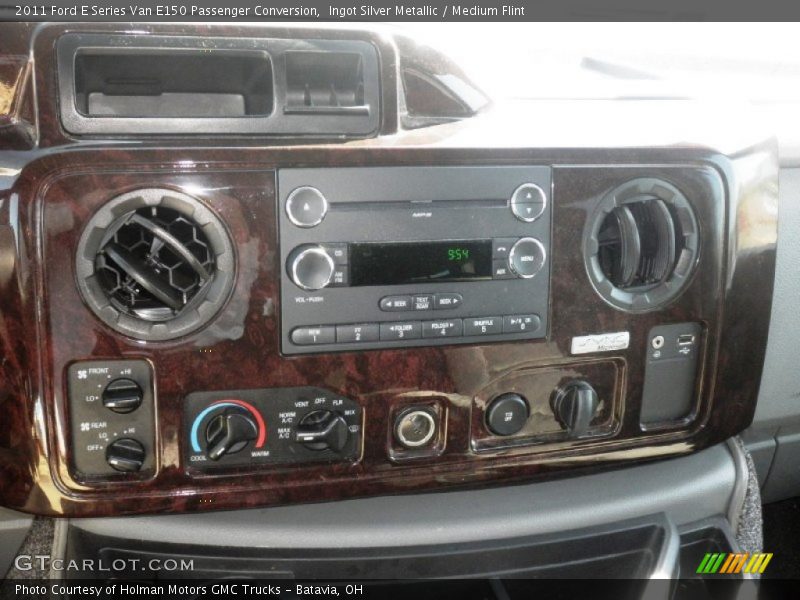 Ingot Silver Metallic / Medium Flint 2011 Ford E Series Van E150 Passenger Conversion