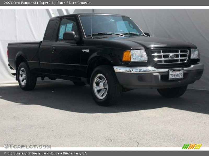 Black / Dark Graphite 2003 Ford Ranger XLT SuperCab