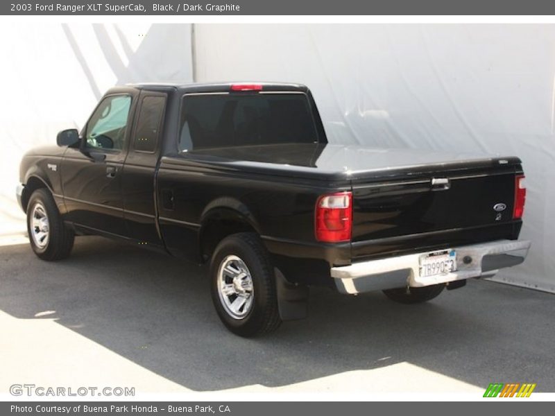 Black / Dark Graphite 2003 Ford Ranger XLT SuperCab