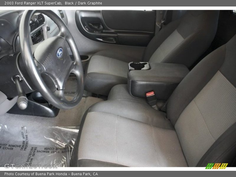 Black / Dark Graphite 2003 Ford Ranger XLT SuperCab