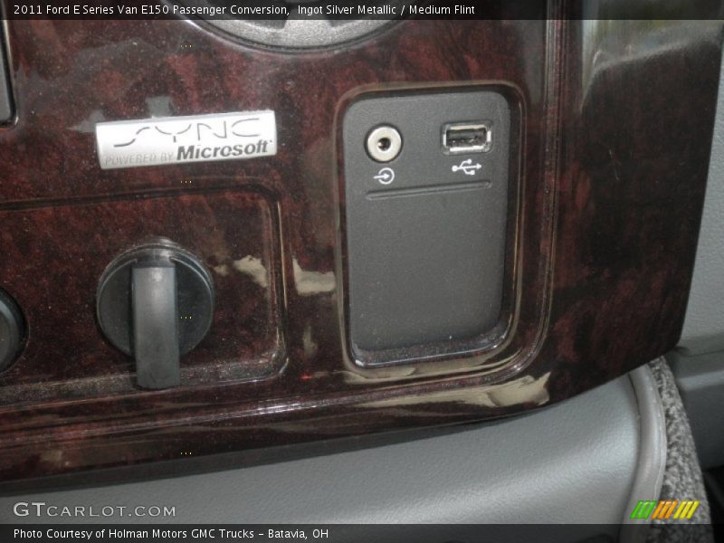 Ingot Silver Metallic / Medium Flint 2011 Ford E Series Van E150 Passenger Conversion