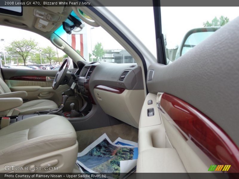 Blizzard White Pearl / Ivory 2008 Lexus GX 470