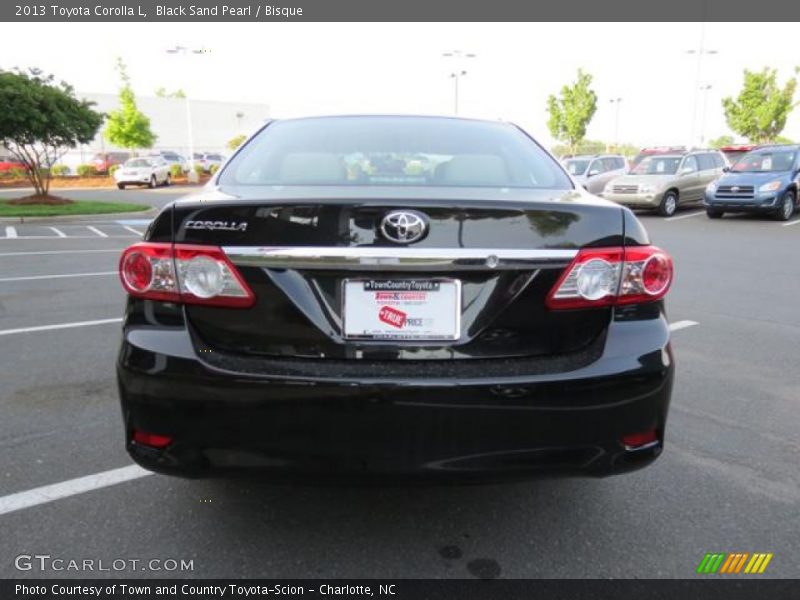 Black Sand Pearl / Bisque 2013 Toyota Corolla L