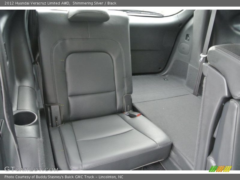 Shimmering Silver / Black 2012 Hyundai Veracruz Limited AWD