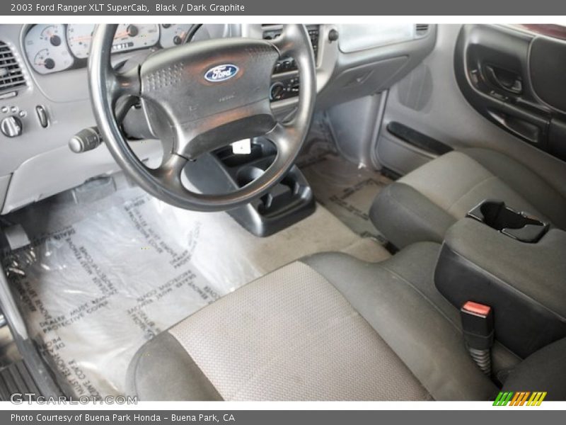 Black / Dark Graphite 2003 Ford Ranger XLT SuperCab