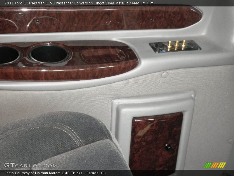 Ingot Silver Metallic / Medium Flint 2011 Ford E Series Van E150 Passenger Conversion