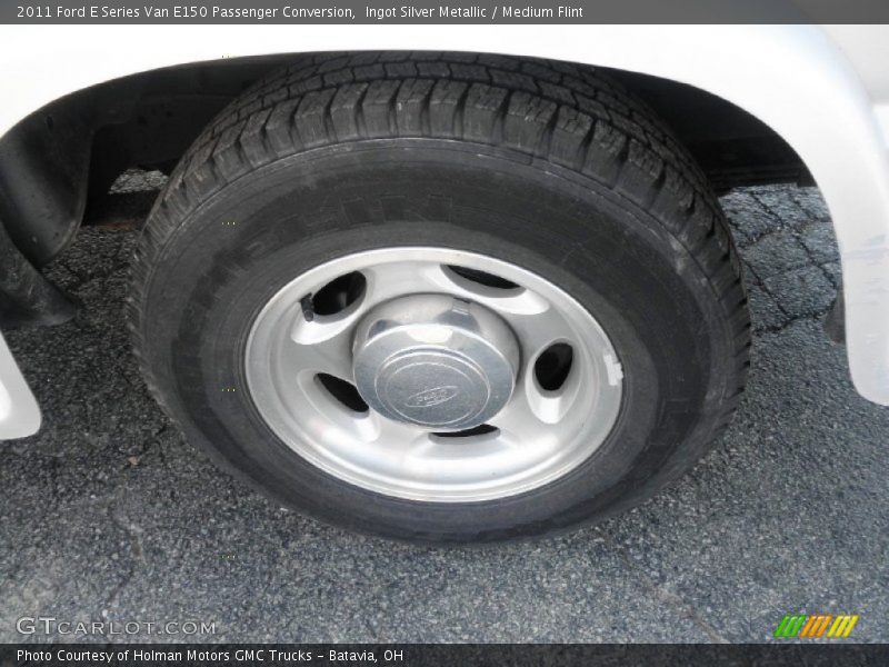 Ingot Silver Metallic / Medium Flint 2011 Ford E Series Van E150 Passenger Conversion