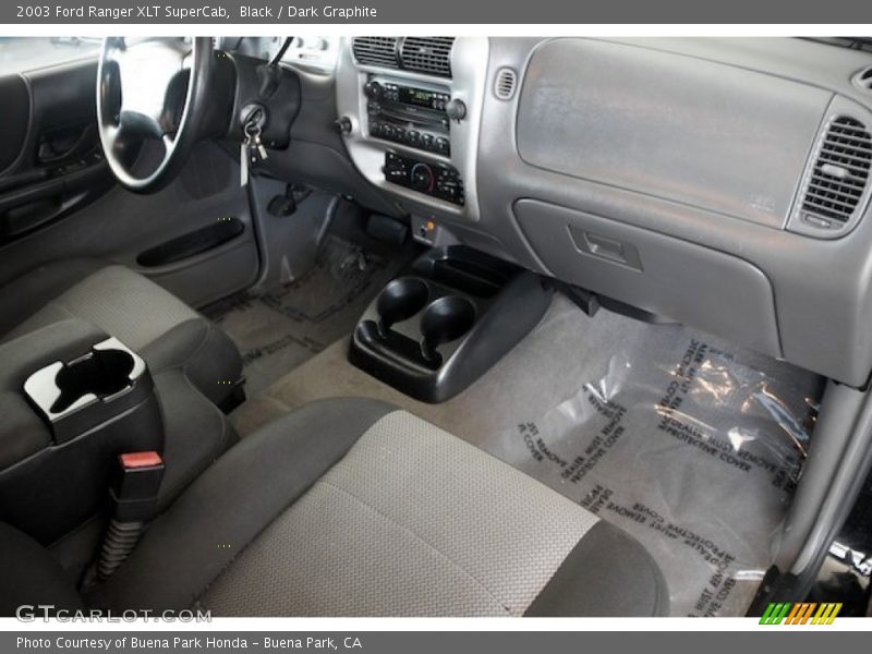Black / Dark Graphite 2003 Ford Ranger XLT SuperCab