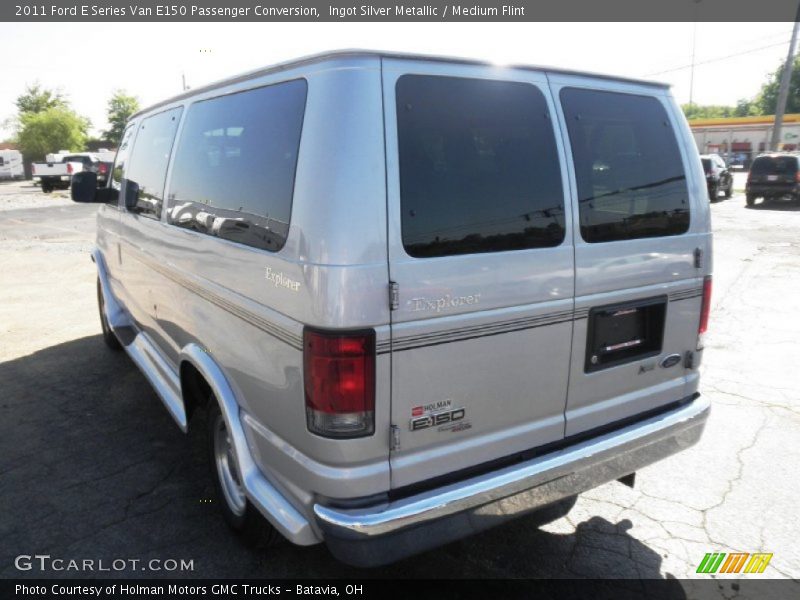 Ingot Silver Metallic / Medium Flint 2011 Ford E Series Van E150 Passenger Conversion