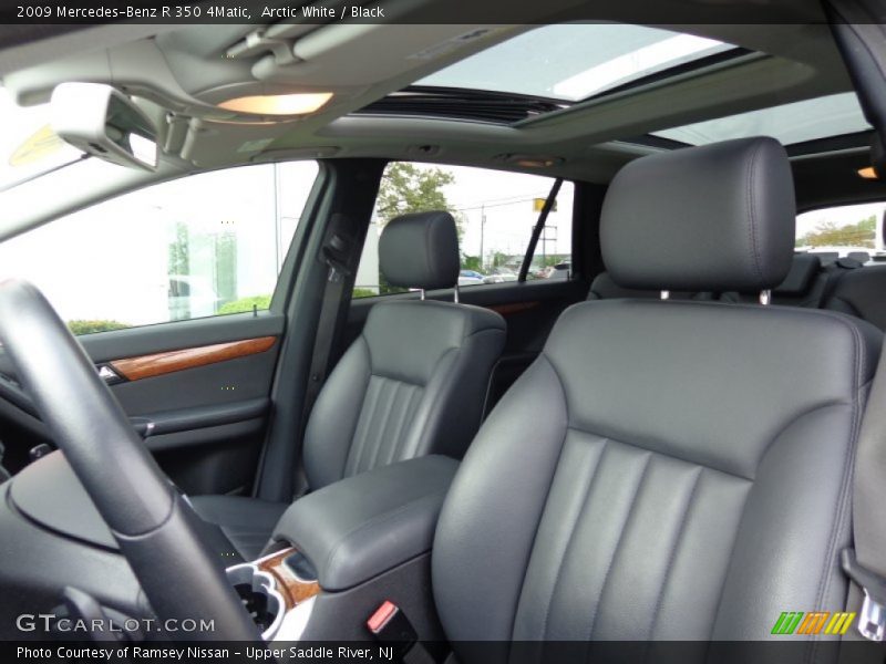 Arctic White / Black 2009 Mercedes-Benz R 350 4Matic