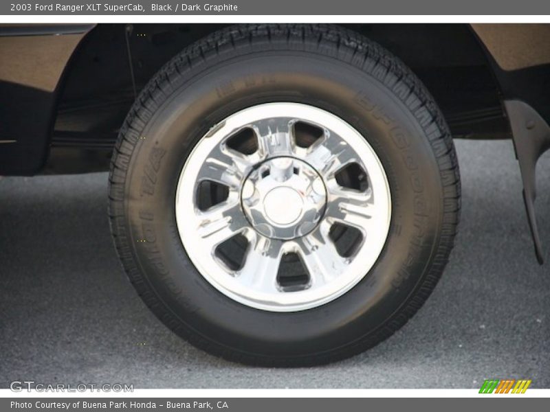 Black / Dark Graphite 2003 Ford Ranger XLT SuperCab