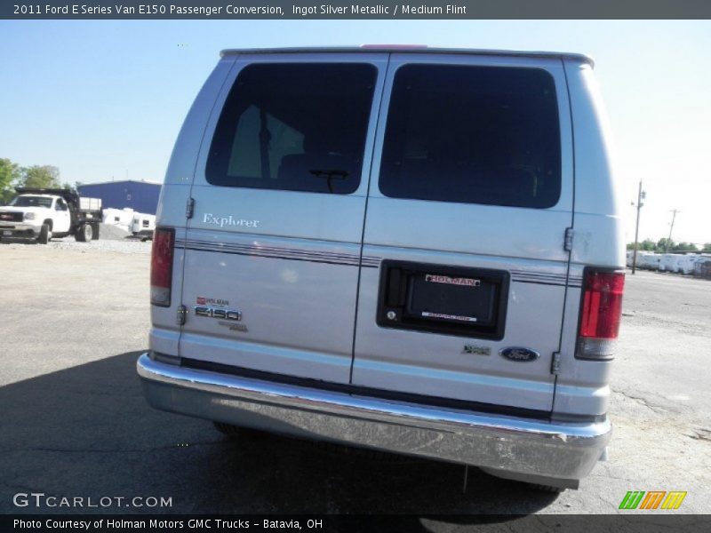 Ingot Silver Metallic / Medium Flint 2011 Ford E Series Van E150 Passenger Conversion