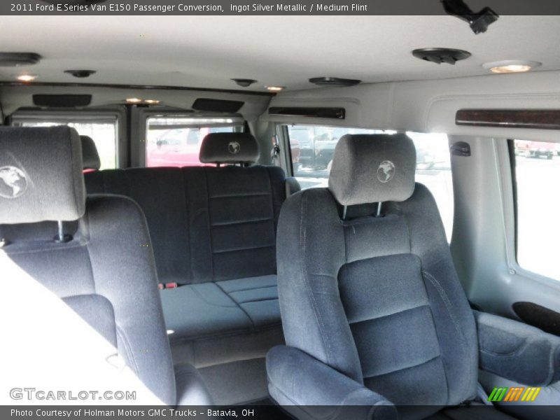 Ingot Silver Metallic / Medium Flint 2011 Ford E Series Van E150 Passenger Conversion