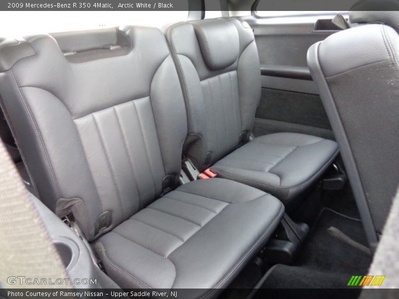 Arctic White / Black 2009 Mercedes-Benz R 350 4Matic