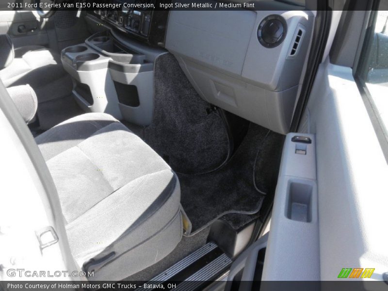 Ingot Silver Metallic / Medium Flint 2011 Ford E Series Van E150 Passenger Conversion