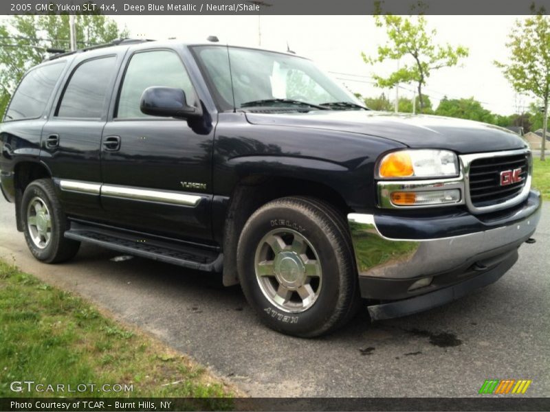 Deep Blue Metallic / Neutral/Shale 2005 GMC Yukon SLT 4x4