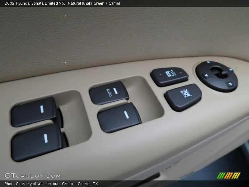 Natural Khaki Green / Camel 2009 Hyundai Sonata Limited V6