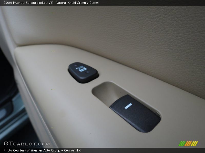 Natural Khaki Green / Camel 2009 Hyundai Sonata Limited V6