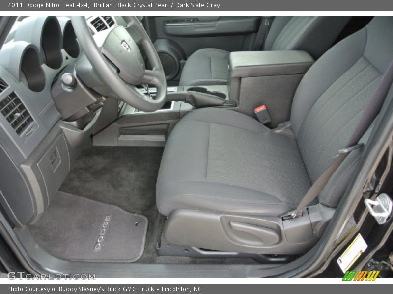 Brilliant Black Crystal Pearl / Dark Slate Gray 2011 Dodge Nitro Heat 4x4