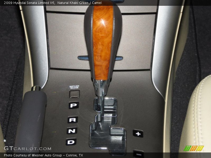 Natural Khaki Green / Camel 2009 Hyundai Sonata Limited V6