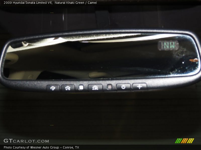 Natural Khaki Green / Camel 2009 Hyundai Sonata Limited V6