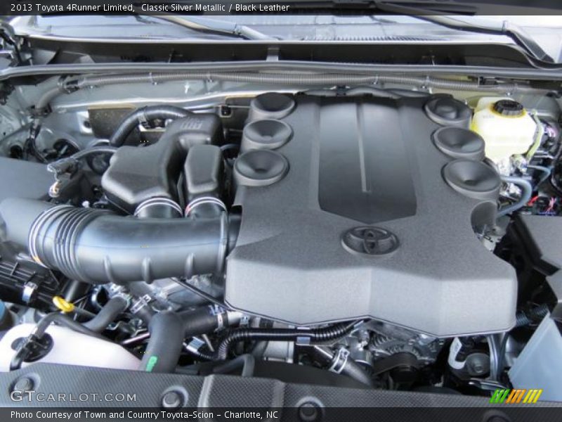 Classic Silver Metallic / Black Leather 2013 Toyota 4Runner Limited