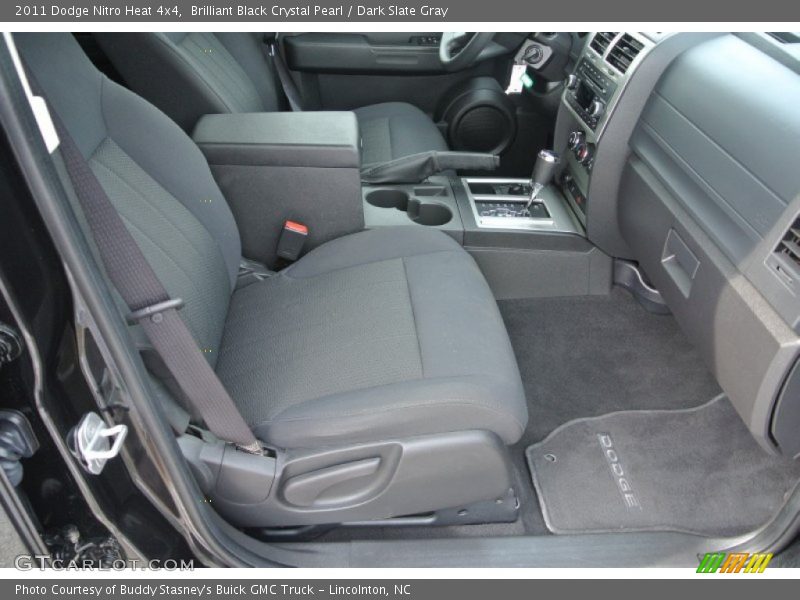 Brilliant Black Crystal Pearl / Dark Slate Gray 2011 Dodge Nitro Heat 4x4