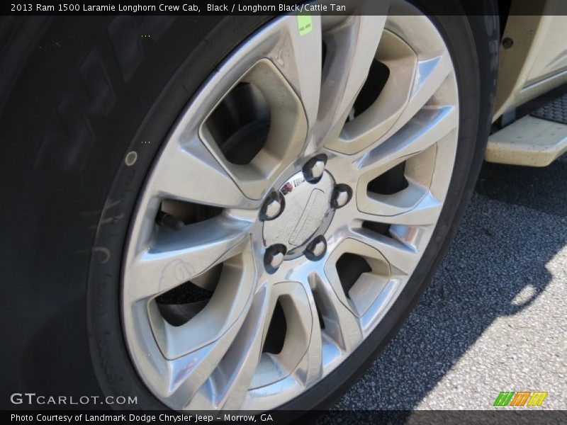 Black / Longhorn Black/Cattle Tan 2013 Ram 1500 Laramie Longhorn Crew Cab