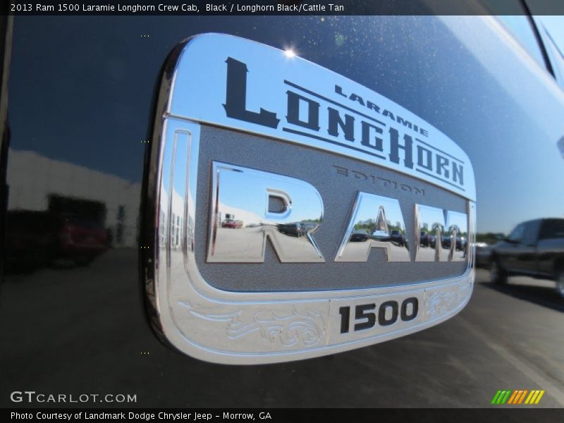 Black / Longhorn Black/Cattle Tan 2013 Ram 1500 Laramie Longhorn Crew Cab