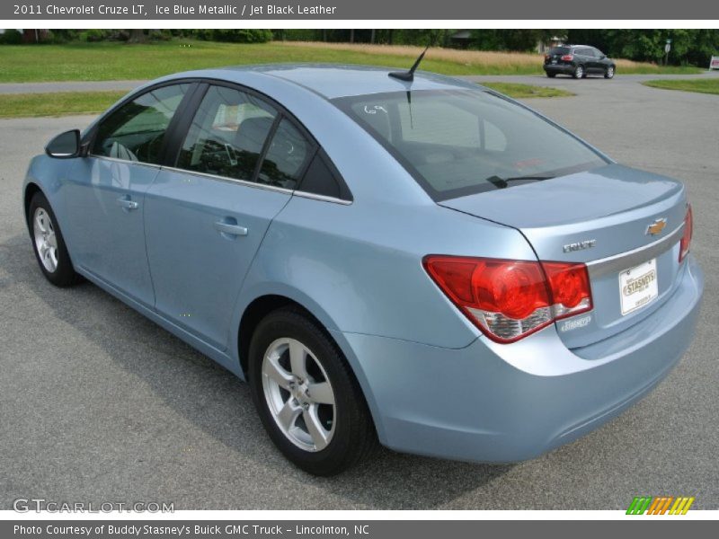 Ice Blue Metallic / Jet Black Leather 2011 Chevrolet Cruze LT