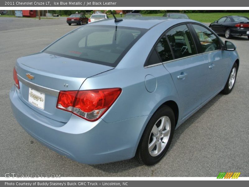 Ice Blue Metallic / Jet Black Leather 2011 Chevrolet Cruze LT